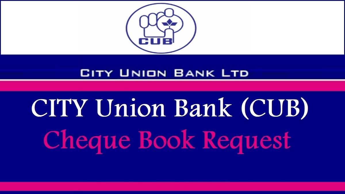 CUB Cheque Book