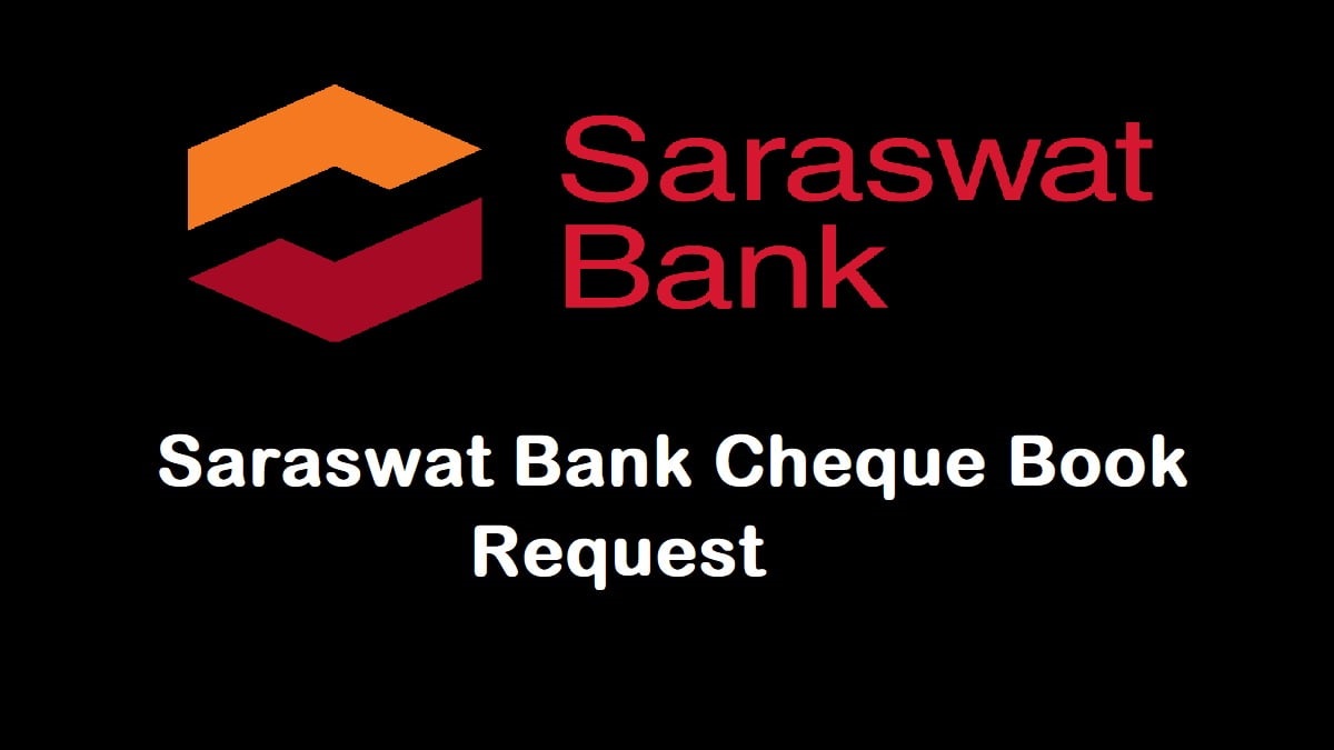 Saraswat Bank Cheque Book