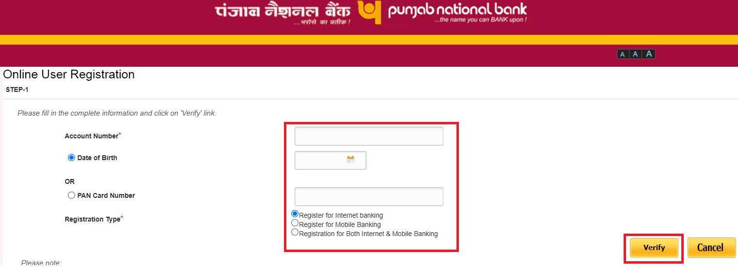 PNB Corporate Net Banking